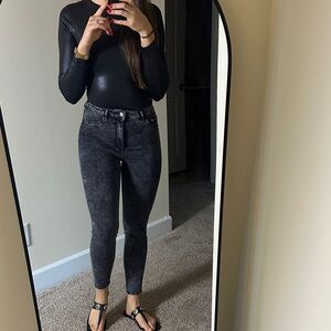 H&M Washed Gray Skinny Jeans Pants Leggings / Size XS-S